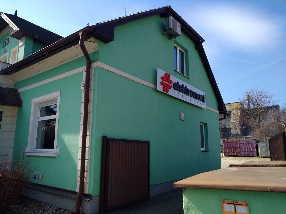 Predajňa elektromateriálu Topoľčany 3